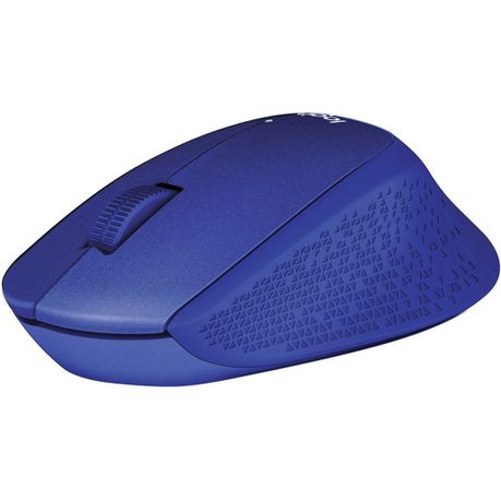 Logitech M330 Silent Plus Wireless Mouse - Blue