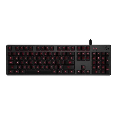 Logitech G413 Mechanical Gaming Keyboard, Romer-G Switches - Carbon