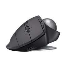 Load image into Gallery viewer, Logitech MX Ergo Mouse - Graphite
