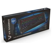 Load image into Gallery viewer, VX Gaming Reinforce Series Mechanical Rainbow Lighting Keyboard
