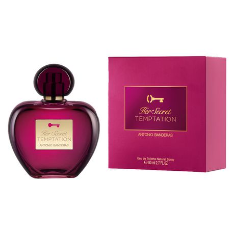 Antonio Banderas Her Secret Temptation Eau de Toilette - 80ml Buy Online in Zimbabwe thedailysale.shop