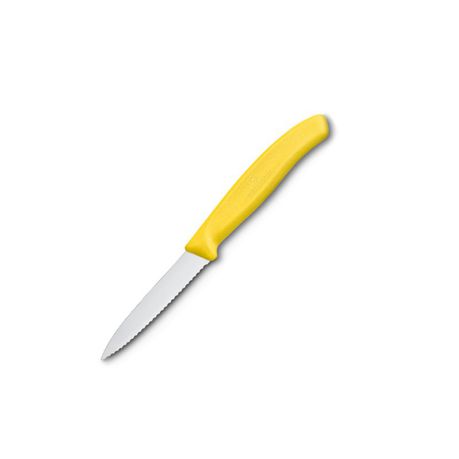 Victorinox - Paring Knife Serrated 8cm - Yellow Buy Online in Zimbabwe thedailysale.shop