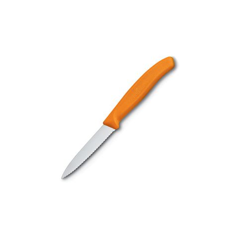 Victorinox - Paring Knife Serrated 8cm - Orange Buy Online in Zimbabwe thedailysale.shop