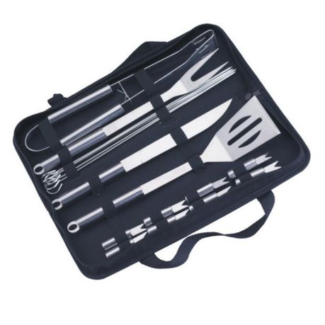 Grill Tools Set with Carrying Case - 16 Piece Buy Online in Zimbabwe thedailysale.shop