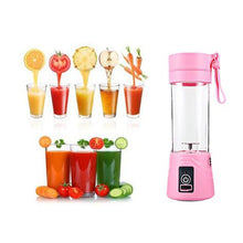 Load image into Gallery viewer, Portable Juice Blender Bottle - Pink
