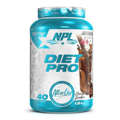 NPL Diet Pro Choc Nut Sundae - 1.8kg Buy Online in Zimbabwe thedailysale.shop