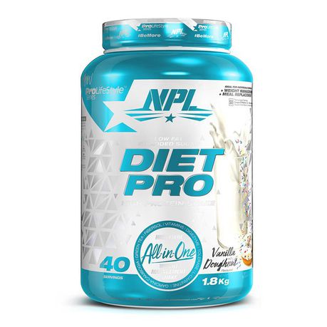 NPL Diet Pro Vanilla Doughnut - 1.8kg Buy Online in Zimbabwe thedailysale.shop