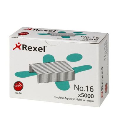 Rexel: No 16 (24/6) Staples - Box 5000