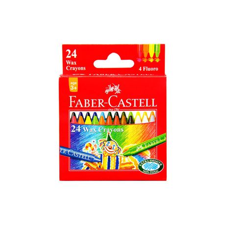 Faber-Castell Slim Wax Crayons Buy Online in Zimbabwe thedailysale.shop