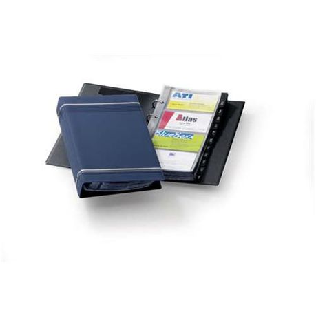 Durable Visifix Business Card Holder - Navy Buy Online in Zimbabwe thedailysale.shop