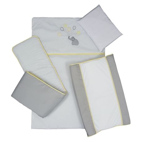 Cabbage Creek - Cot Linen Set of 5 - Yellow