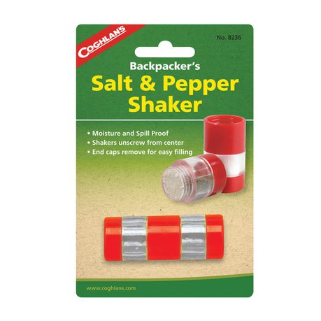 Coghlans - Salt and Pepper Shaker - Red