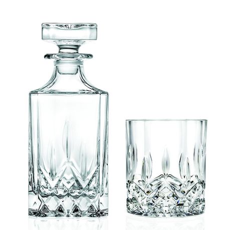 RCR Opera Crystal Whisky Decanter and Tumblers Set - 7-Pieces Buy Online in Zimbabwe thedailysale.shop