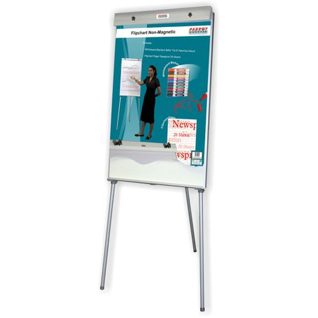 Parrot Standard Non-Magnetic Flipchart Retail - 100cm x 64cm