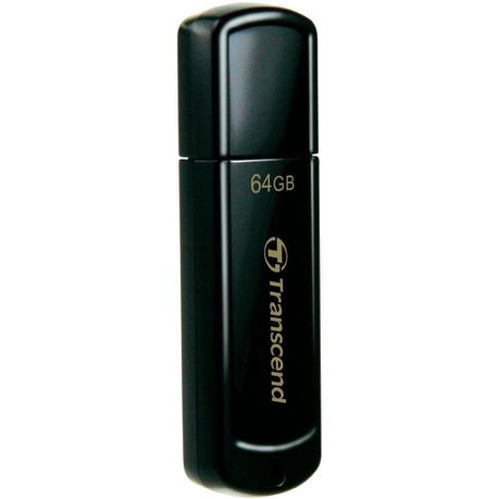 Transcend JetFlash 350 USB Flash Drive - 64GB Buy Online in Zimbabwe thedailysale.shop