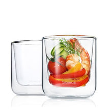 Load image into Gallery viewer, blomus Coffee Glass Nero Set - 2 Pack
