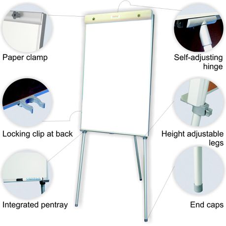 Parrot Standard Magnetic Flipchart - 100cm x 64cm Buy Online in Zimbabwe thedailysale.shop