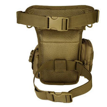 Load image into Gallery viewer, Tactical Military Drop Leg Thigh Panel Bag - Brown
