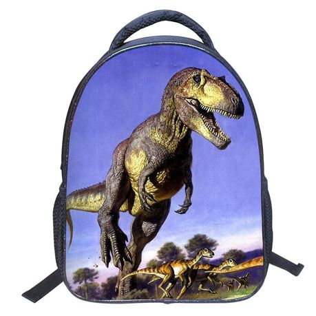 Kids Dinosaur Backpack - Blue