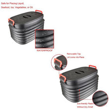 Load image into Gallery viewer, Portable Heavy Duty Plastic Organizer Box
