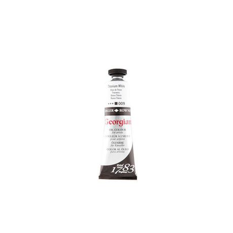 Daler Rowney: Georgian Oil Colour 75ml - Titanium White Buy Online in Zimbabwe thedailysale.shop