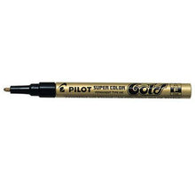 Load image into Gallery viewer, Pilot Super Colour Fine Paint Marker - Gold
