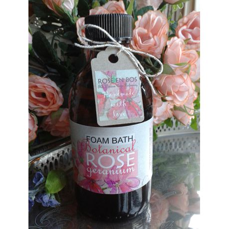 Rose en Bos Rose Geranium Foam Bath - 200ml Buy Online in Zimbabwe thedailysale.shop