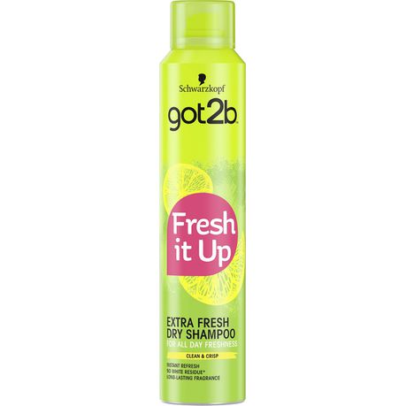 Schwarzkopf Got2b Fresh It Up Dry Shampoo Extra fresh 200ml Buy Online in Zimbabwe thedailysale.shop