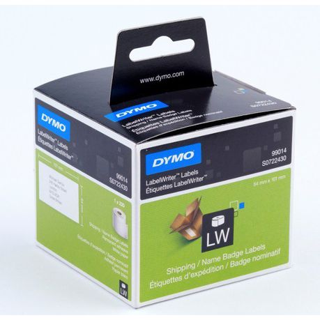 Dymo LabelWriter Shipping / Name Badge Labels 54mm x 101mm