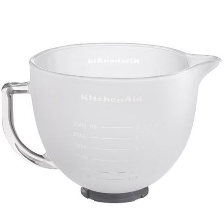 KitchenAid - 4.8 Litre Stand Mixer Frosted Glass Bowl