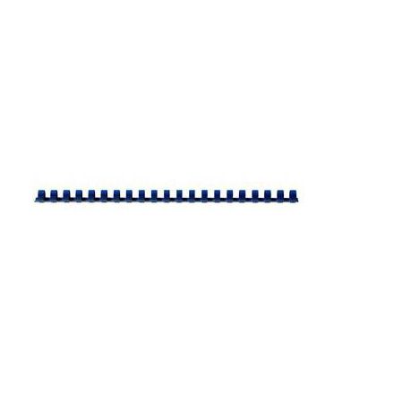 GBC 12mm 21 Loop PVC Binding Combs - Blue (Pack of 100)