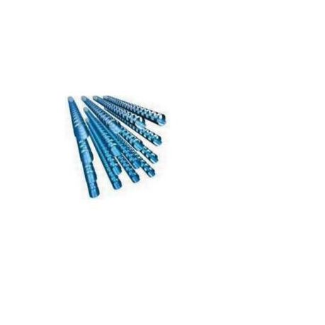 GBC 25mm 21 Loop PVC Binding Combs - Blue (Pack of 50)