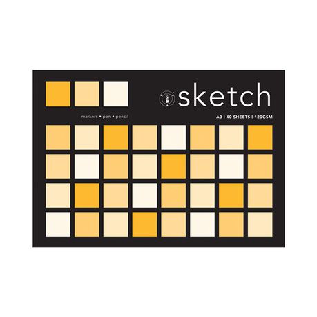 Art Board A3 Sketch Pad - 40 Sheets