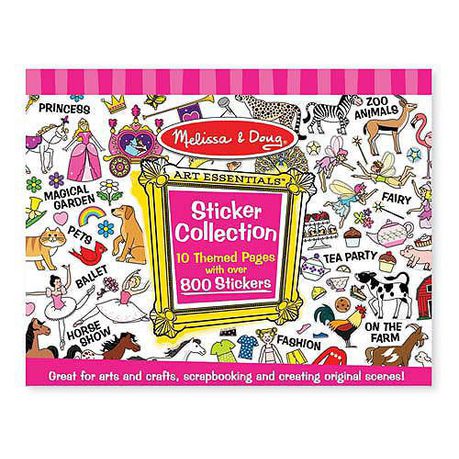 Melissa & Doug Sticker Collection - Pink