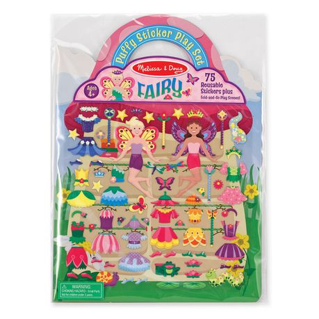 Melissa & Doug Puffy Sticker Play Set - Fairy Buy Online in Zimbabwe thedailysale.shop