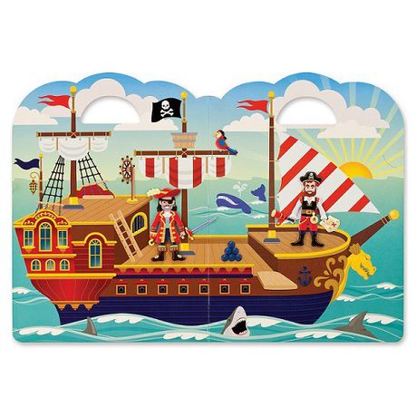 Melissa & Doug Puffy Sticker Play Set - Pirate Buy Online in Zimbabwe thedailysale.shop