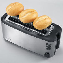 Load image into Gallery viewer, Severin - 4 Slice 1000W Long Slot Toaster - Black
