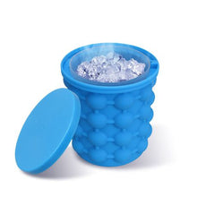 Load image into Gallery viewer, Gin Tribe - Ice Cube Maker Genie Ice Bucket - Blue
