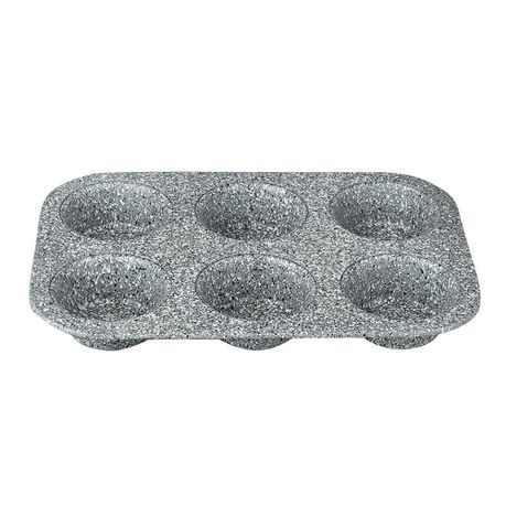 Berlinger Haus - Marble Coating 6 Cup Muffin Pan