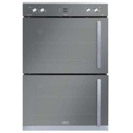 Defy - Gemini Gourmet Multi Function Double Oven - Silver Buy Online in Zimbabwe thedailysale.shop