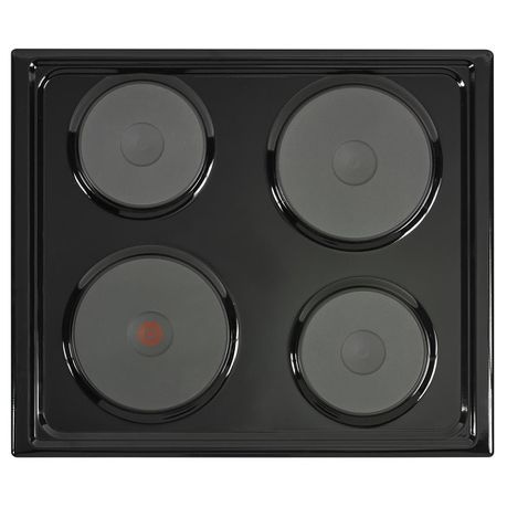 Defy - Slimline Solid No Control Panel Hob - Black