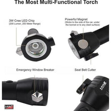 Load image into Gallery viewer, Multifunction Torch with Solar Panel US$25.63
