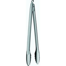 Load image into Gallery viewer, Roesle Braai Tongs with One-Hand Lock-Unlock Mechanism Stainless Steel 40cm
