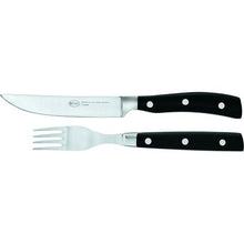 Load image into Gallery viewer, Roesle 4 Piece Steak Knife &amp; Fork Set
