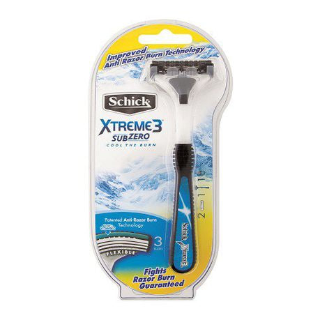 Schick Xtreme3 Sub Zero Male Razor