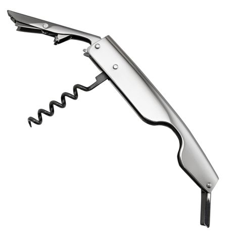 VAGNBYS Waiter Tool with Corkscrew, Bottle Opener & Foil Cutter