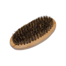 Load image into Gallery viewer, The Grizzly Beard Co Bamboo &amp; Boar Bristle Beard Brush
