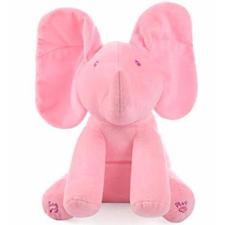 Peek-a-boo Singing Elephant - Pink Buy Online in Zimbabwe thedailysale.shop