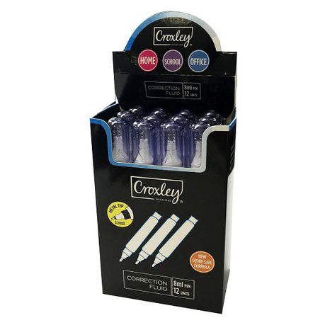 Croxley: Correction Fluid Pen - 8ml Buy Online in Zimbabwe thedailysale.shop