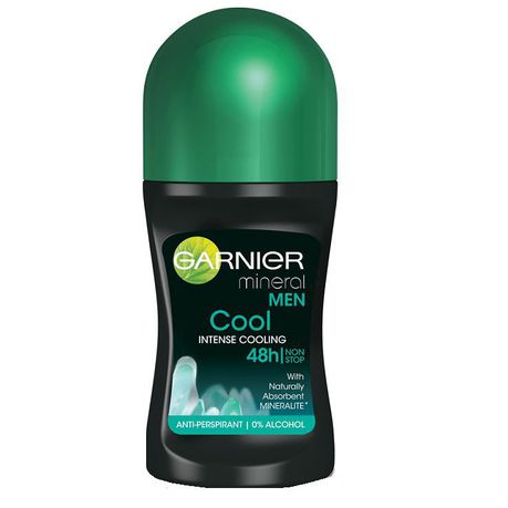 Garnier Mineral Men Roll On Cool - 50ml Buy Online in Zimbabwe thedailysale.shop